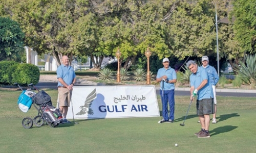 Players in high spirits at AMA golf tournament 