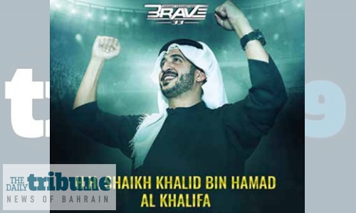 Shaikh Khalid to attend Brave 33