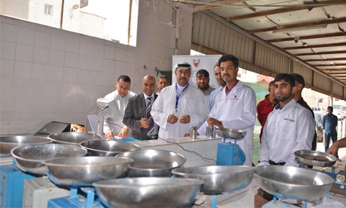 14 weighing scales seized from shops