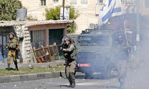 10 Israelis detained at pro-Palestinian protest in Hebron