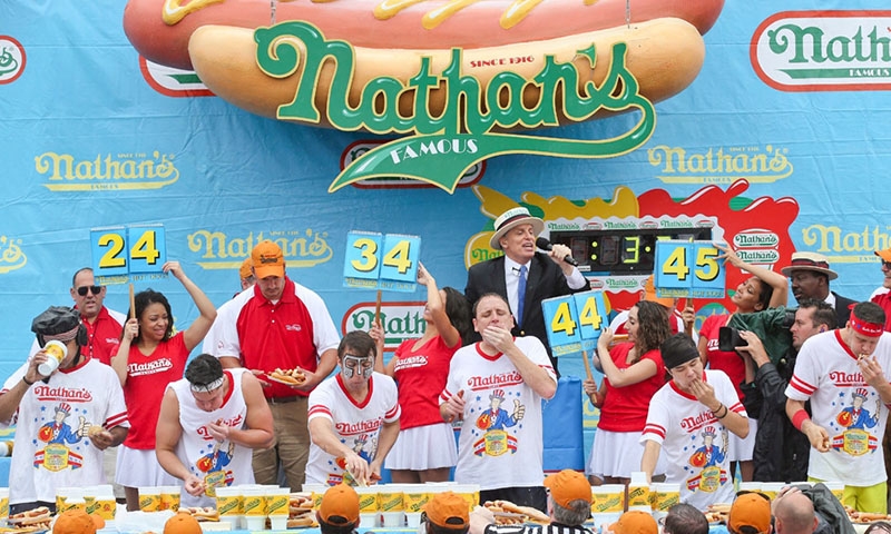 Tradition that has stood the test of time, Independence Day Hot-Dog eating competition 