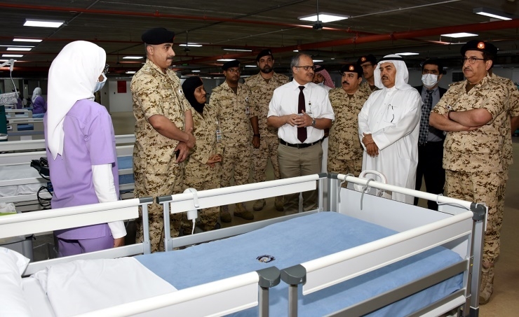 Defence Minister inspects Field Intensive Care Unit