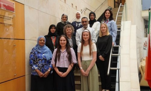 Nursing students from Keele University visit RCSI Medical University of Bahrain 
