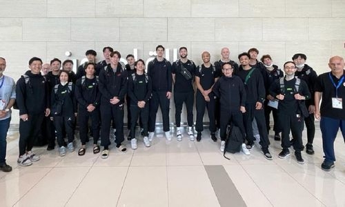 Japan basketball team arrive in Bahrain for World Cup qualifier