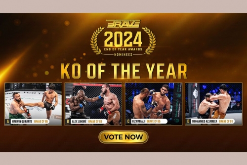 BRAVE CF Awards: BRAVE Combat Federation announces KO of the Year Contenders for 2024