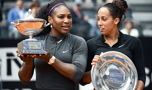 Williams tips beaten Keys after 70th career title in Rome