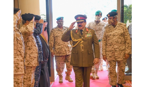 HM King informed about plans to develop BDF units and weaponry