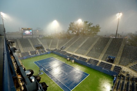 US Open women's semifinals postponed due to rain