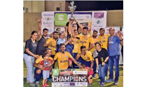 Sporting lifts Marina FC Champions Cup