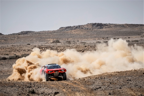 Chicherit powers Hunter to milestone victory in Morocco rally