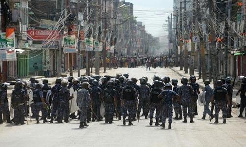 Nepal police fire on border protesters, kill Indian