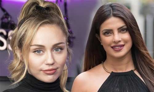 Miley Cyrus compliments Priyanka Chopra as ‘pretty love’