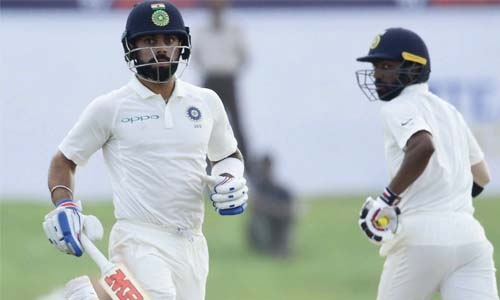 Kohli puts India on top