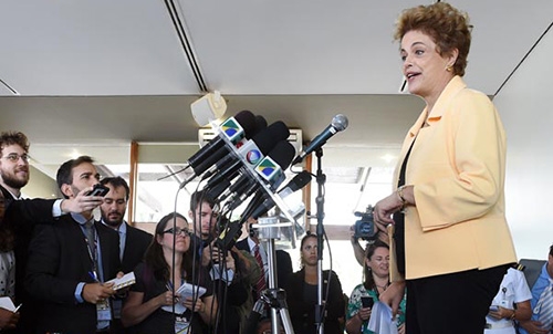 Rousseff impeachment session starts in high tension