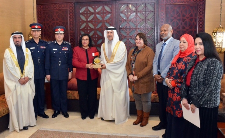 Public security officers club receives top honour