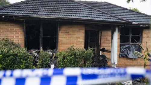 Australian dad accused of murdering children in home fire