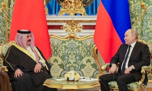 Diplomatic Win: HM King holds official talks with HE President Putin