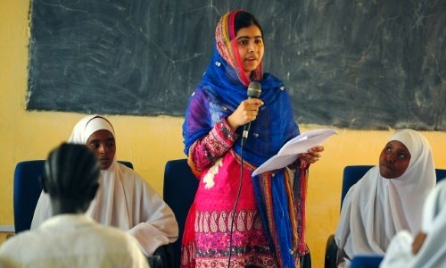 Malala urges world leaders to act for refugee children