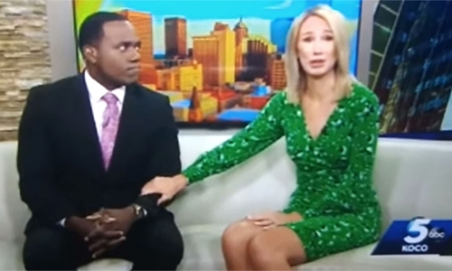US news anchor apologizes after comparing black colleague to ape