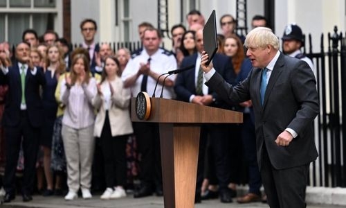 UK: We will come out of this stronger, Boris Johnson says as he departs Downing Street