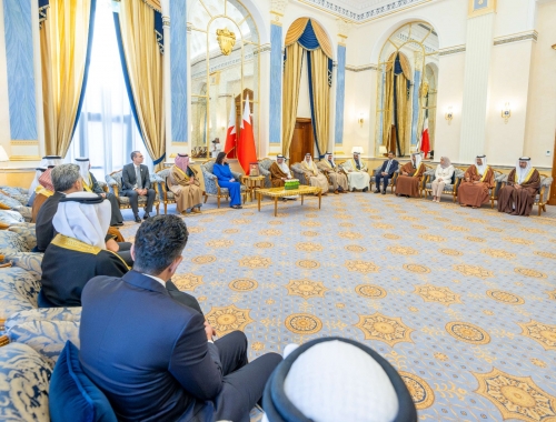 HRH Prince Salman bin Hamad Meets Sponsors of Celebrate Bahrain Events