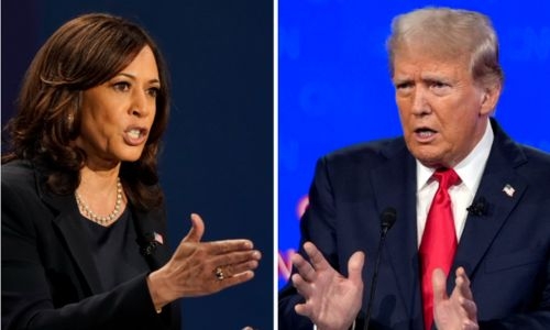 Trump and Harris locked in ‘statistical tie’ before debate