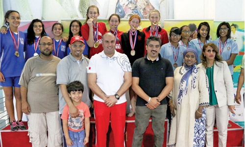 Bahrain St Christopher’s School swim to victory