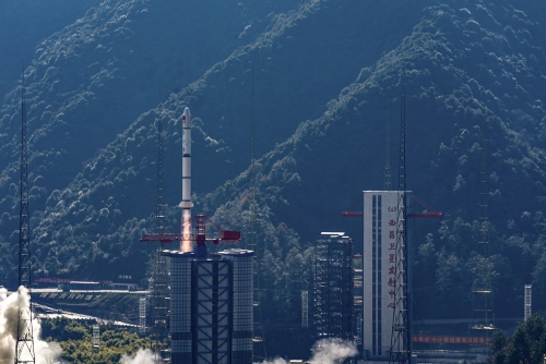China says successfully launched satellite