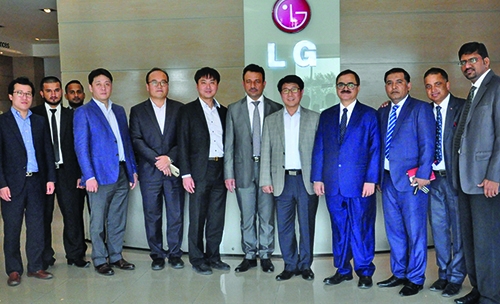 AJM Kooheji Group, LG discuss strategies