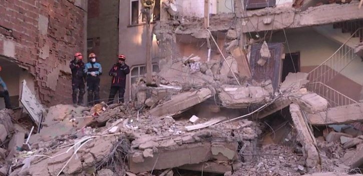Turkey earthquake: At least 21 dead as buildings collapse