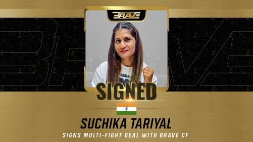 Indian Judo Champion Suchika Tariyal Signs Multi-Fight Deal with BRAVE CF