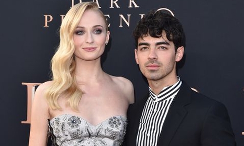 Sophie Turner, Joe Jonas celebrate wedding reception