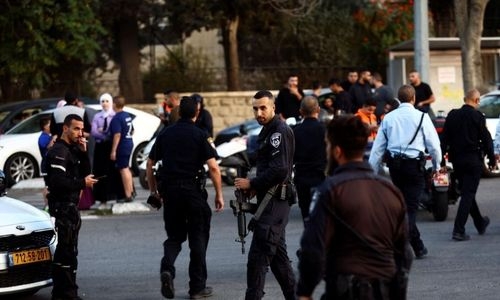 Palestinian shot dead and Israeli stabbed in Jerusalem