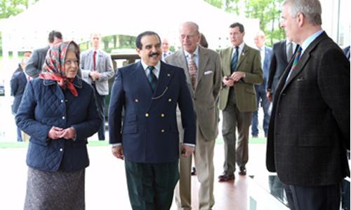  HM King Hamad meets Queen Elizabeth II