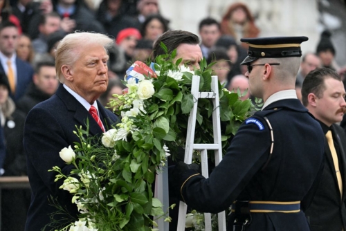 Trump arrives in Washington ahead of inauguration