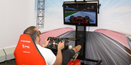 Batelco Provides Fun with F1 Simulators at the BIC