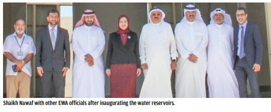 New water reservoirs inaugurated in Seef