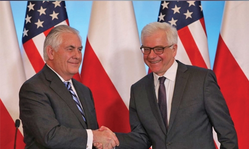 Washington, Europe start work on Iran  nuke deal: Tillerson
