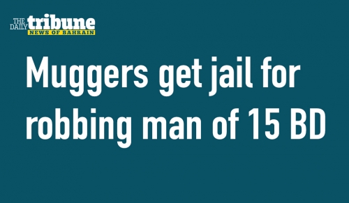 Muggers get jail for robbing man of 15 BD