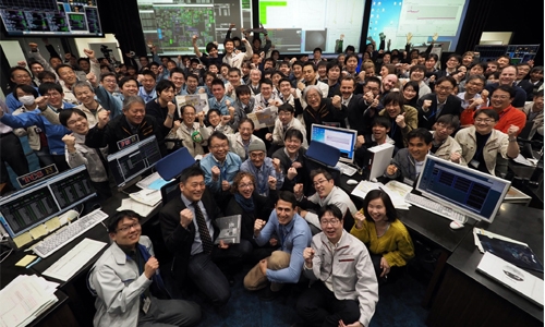 Hayabusa2 lands on asteroid