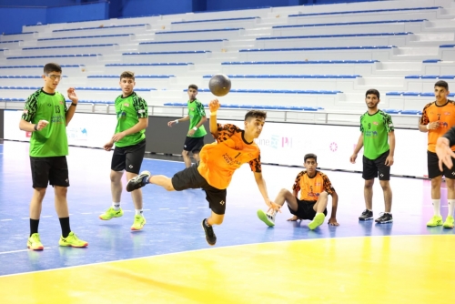 Strong Starts in Khalid Bin Hamad Handball Championship for High Schools