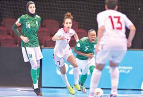 Bahrain’s women’s futsal team triumph, men suffer setback