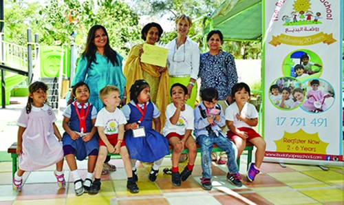 Budaiya pre-school supports children with special needs, donates BD500