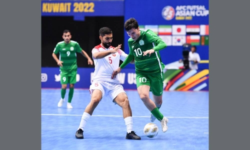 Bahrain futsal squad to face India, Iraq