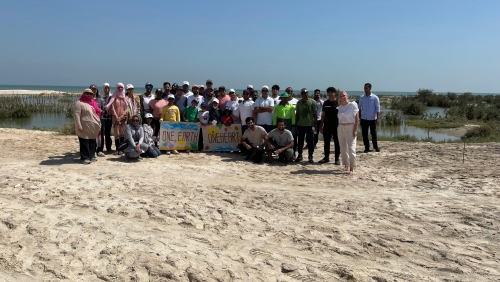 Southern Municipality Leads Coastal Cleanup with One Heart Bahrain and Urbaser