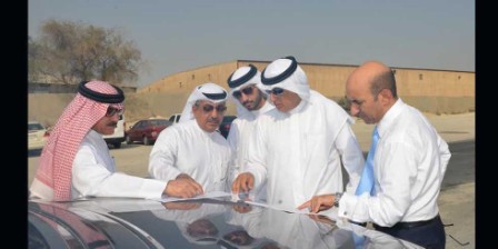 Minister visits Sitra Roundabout,  South Alba Industrial areas