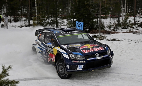 Ogier leads in Sweden