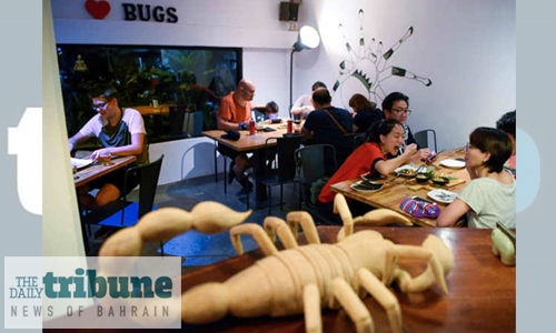 This story has legs: Cambodia ‘bug cafe’ serves up insect tapas