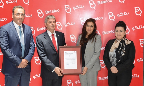 Batelco first in ME to bag ISO 9001:2015 certification