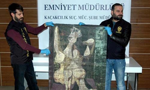 'Picasso' painting seized in Turkey dismissed as fake